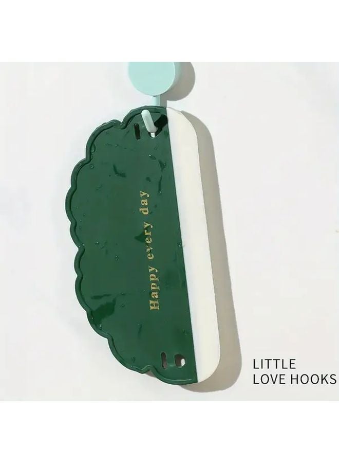 White Heavy Duty Squeegee For Bathroom Kitchen Window Mirror And Shower Tile Cleaning - Image 2